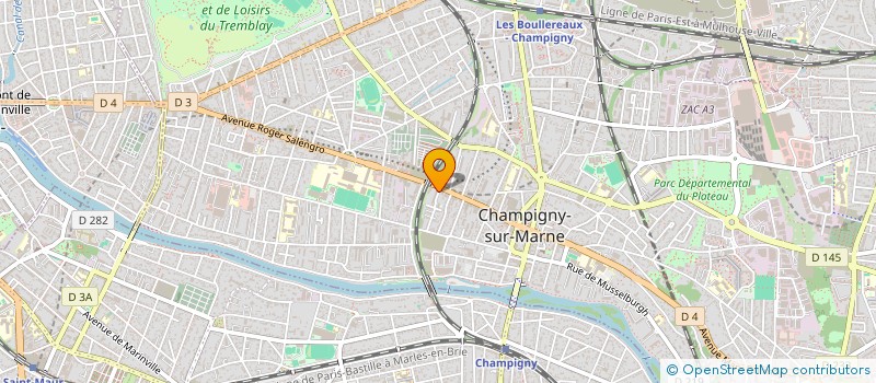localisation de l'entreprise MONSIEUR HAMIDOU KOUMARE à CHAMPIGNY-SUR-MARNE