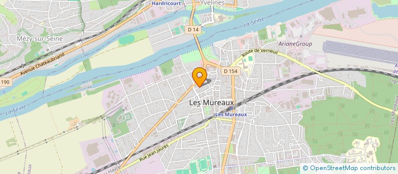 localisation de l'entreprise MONSIEUR HAMIDOU N DIAYE à LES MUREAUX