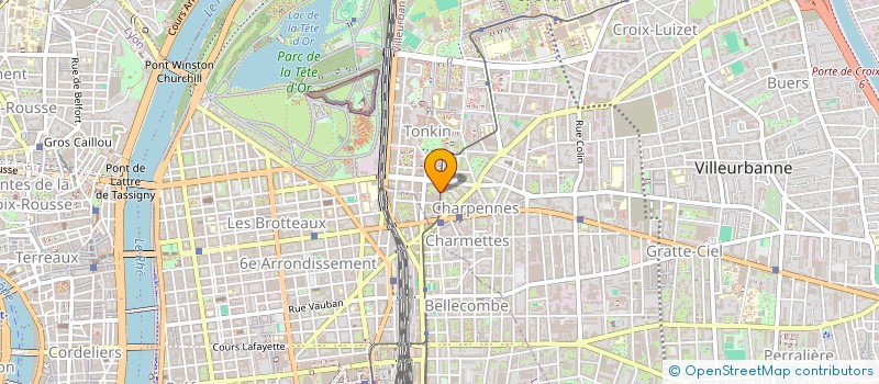 localisation de l'entreprise MONSIEUR HAMIDOU N'DIAYE  VILLEURBANNE