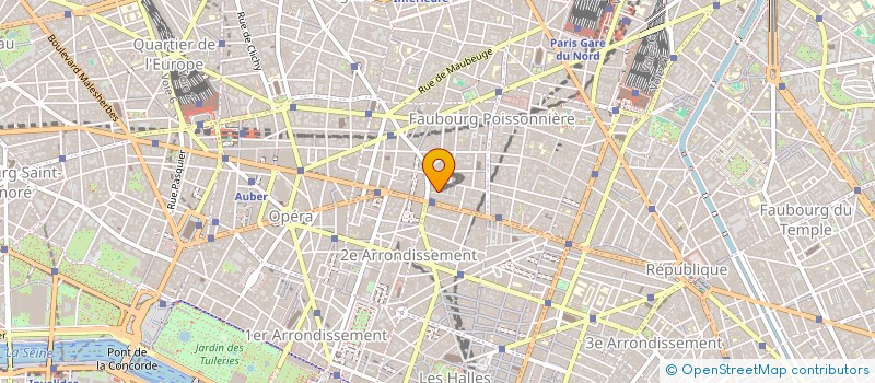 localisation de l'entreprise MONSIEUR HAMIDOU SAKINE à PARIS