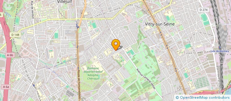 localisation de l'entreprise MONSIEUR HAMIDOU SAKO à VITRY-SUR-SEINE