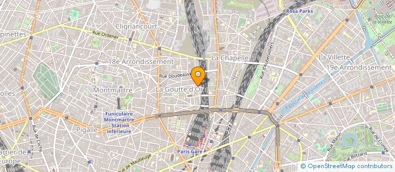 localisation de l'entreprise MONSIEUR HAMIDOU SOUMARE  PARIS