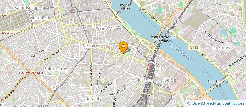 localisation de l'entreprise MONSIEUR HAMIDOU SOURA  BORDEAUX