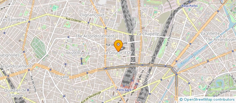 localisation de l'entreprise MONSIEUR HAMIDOU YATERA  PARIS