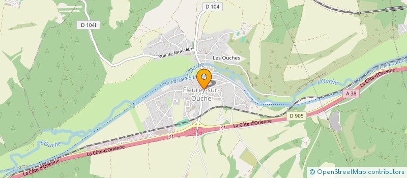 localisation de l'entreprise MONSIEUR HAMIDREZA AHRABI ASLI  FLEUREY-SUR-OUCHE