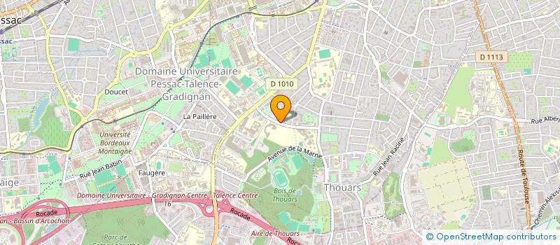 localisation de l'entreprise MONSIEUR HAMIDULLAH MOSAVI  TALENCE