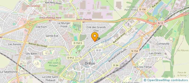 localisation de l'entreprise MONSIEUR HAMIDULLAH NOORZAI à DREUX