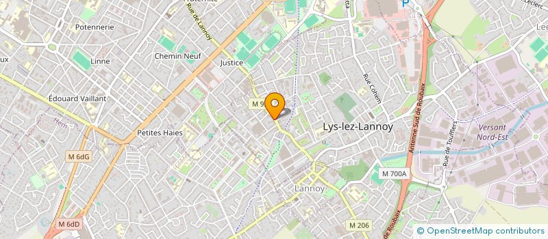 localisation de l'entreprise MONSIEUR HAMILTON DA SILVA  LYS-LEZ-LANNOY