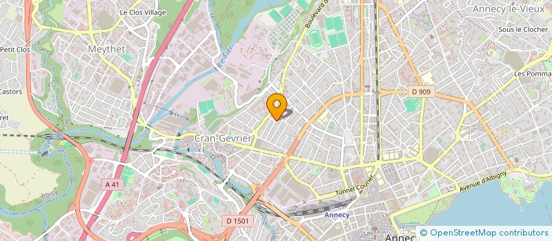 localisation de l'entreprise MONSIEUR HAMIMI BERKANE à ANNECY