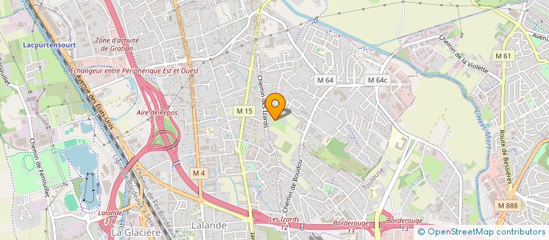 localisation de l'entreprise MONSIEUR HAMIN MORTET  TOULOUSE