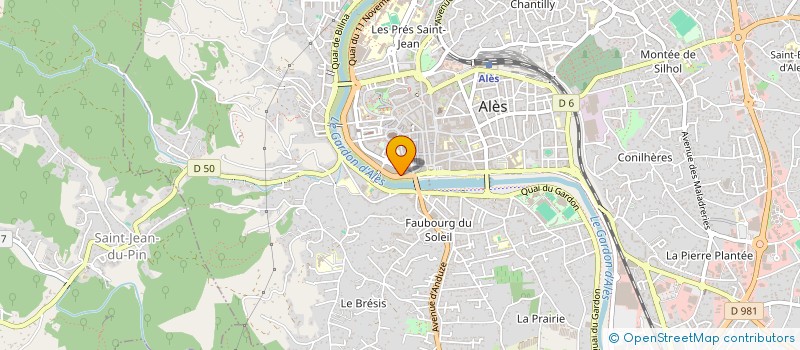 localisation de l'entreprise MONSIEUR HAMIR ROUIBAH à ALES