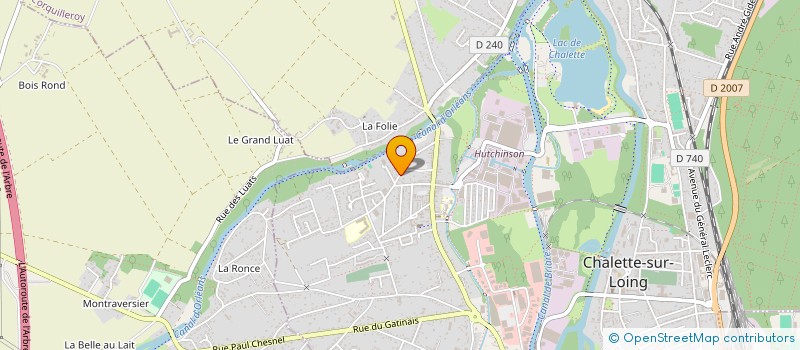 localisation de l'entreprise MONSIEUR HAMIT AGBAL à CHALETTE-SUR-LOING