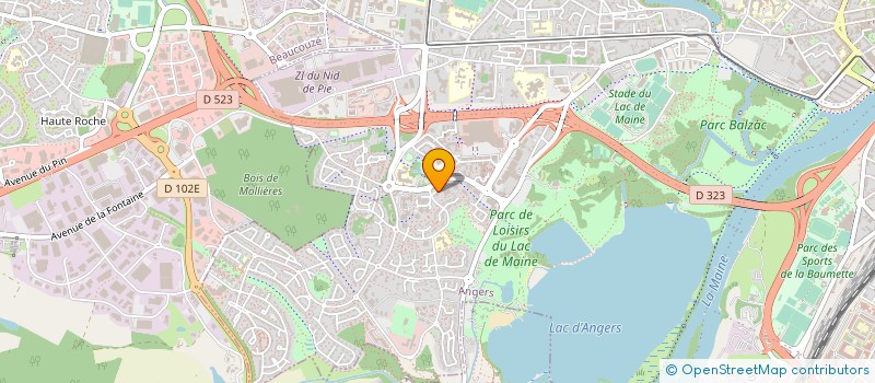 localisation de l'entreprise MONSIEUR HAMIT AHAMAT à ANGERS