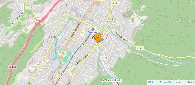 localisation de l'entreprise MONSIEUR HAMIT BISLIMI à OYONNAX