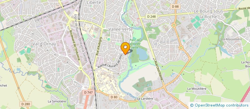 localisation de l'entreprise MONSIEUR HAMIT SALEH ADOUM à ROCHE SUR YON (LA)