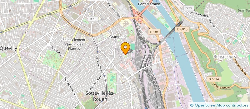 localisation de l'entreprise MONSIEUR HAMITOUCHE LABADI  ROUEN