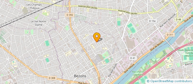 localisation de l'entreprise MONSIEUR HAMLET BOLLINI à BEZONS