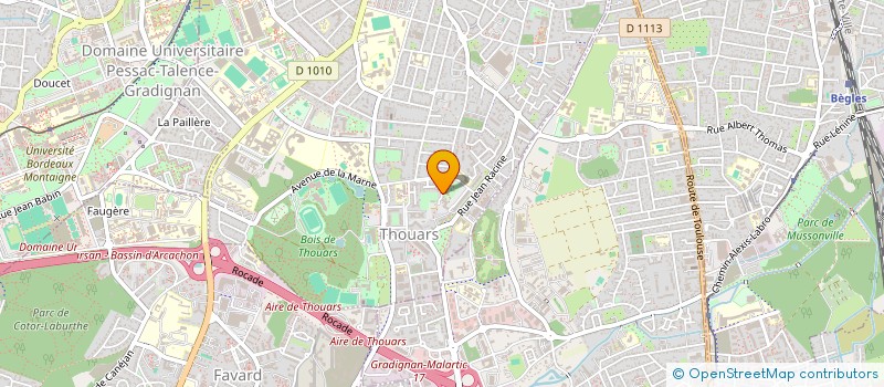 localisation de l'entreprise MONSIEUR HAMLET SARGSYAN  TALENCE