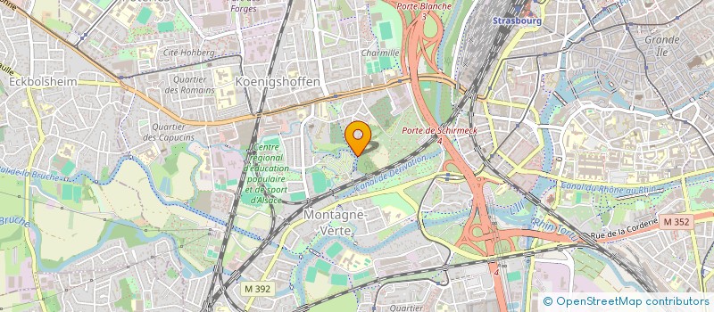 localisation de l'entreprise MONSIEUR HAMLET SARKISOV  STRASBOURG