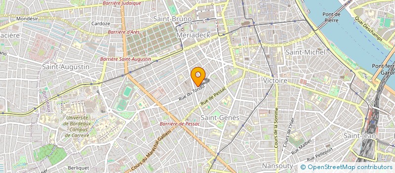 localisation de l'entreprise MONSIEUR HAMMADA RYADH  BORDEAUX