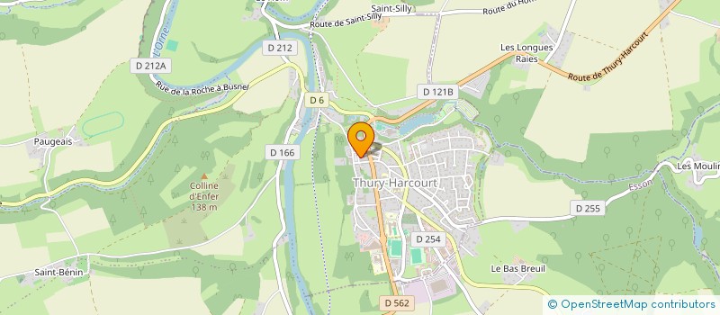 localisation de l'entreprise MONSIEUR HAMMADI BEN ATTAYA  THURY-HARCOURT-LE-HOM