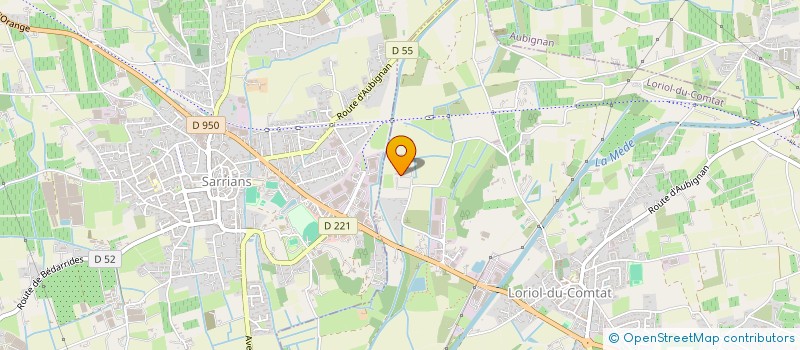 localisation de l'entreprise MONSIEUR HAMMADI BENHADDI  LORIOL-DU-COMTAT