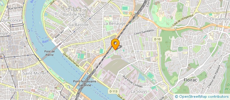 localisation de l'entreprise MONSIEUR HAMMADI TOUIBEG  FLOIRAC