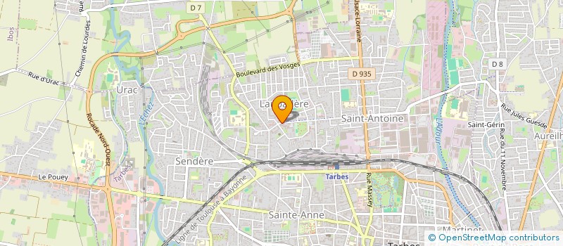 localisation de l'entreprise MONSIEUR HAMMALAMINE GACHBAR BAILLAL à TARBES