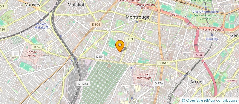 localisation de l'entreprise MONSIEUR HAMMED BELGHOUL à MONTROUGE