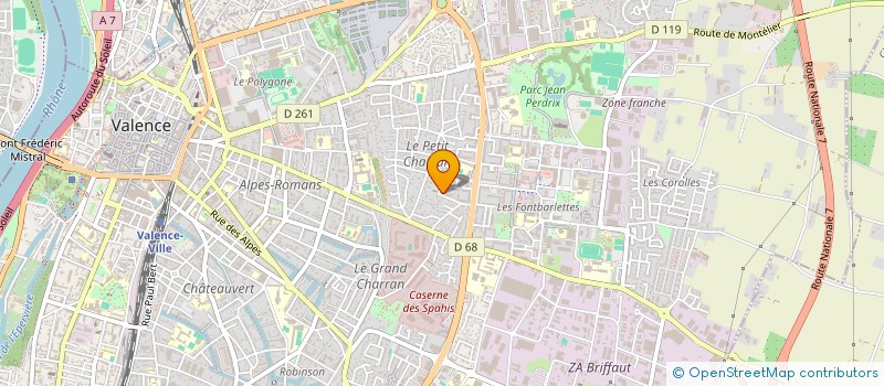 localisation de l'entreprise MONSIEUR HAMMID LIATI à VALENCE