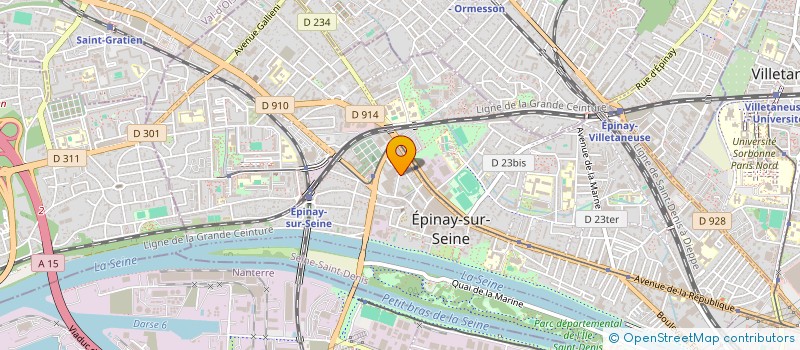 localisation de l'entreprise MONSIEUR HAMMOUDA BOUHARB  EPINAY-SUR-SEINE