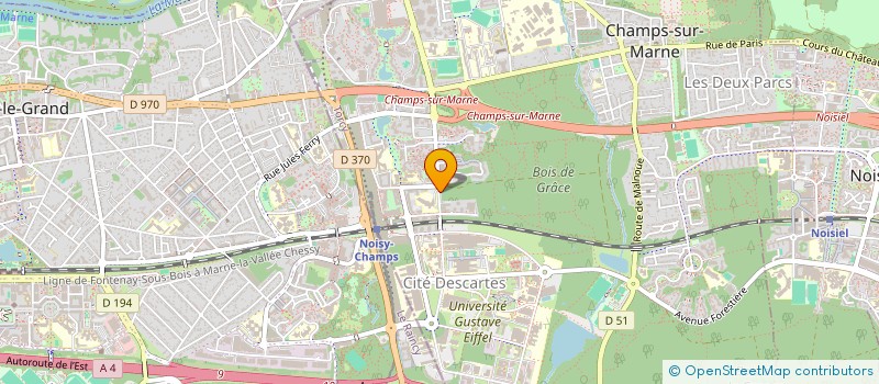 localisation de l'entreprise MONSIEUR HAMMOUDA DAHRI  CHAMPS-SUR-MARNE