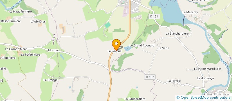 localisation de l'entreprise MONSIEUR HAMMOUDI PIGER à LA HAIE-TRAVERSAINE