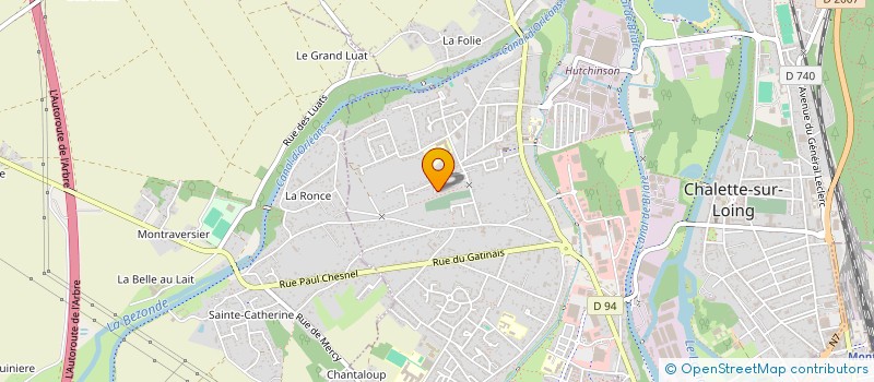 localisation de l'entreprise MONSIEUR HAMMOUNE LAAFOU à CHALETTE-SUR-LOING