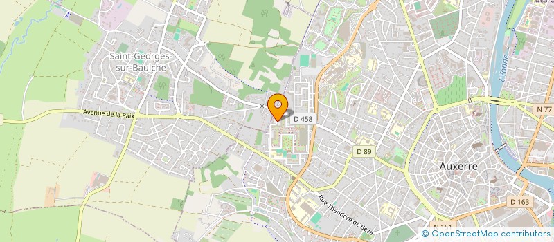 localisation de l'entreprise MONSIEUR HAMO EL ASSRI à AUXERRE