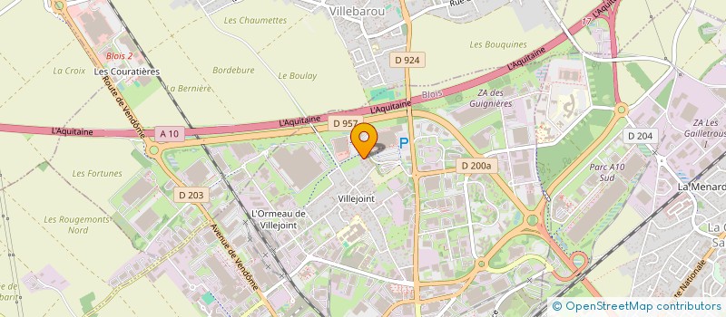 localisation de l'entreprise MONSIEUR HAMO YOUNOUS KALACH  BLOIS