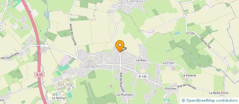 localisation de l'entreprise MONSIEUR HAMODEZ HADDOUCHE à GENECH