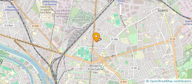 localisation de l'entreprise MONSIEUR HAMOU AIT OUYAKOUB à PIERREFITTE-SUR-SEINE