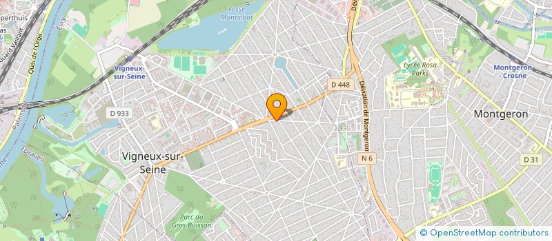localisation de l'entreprise MONSIEUR HAMOU ALLAM à VIGNEUX-SUR-SEINE