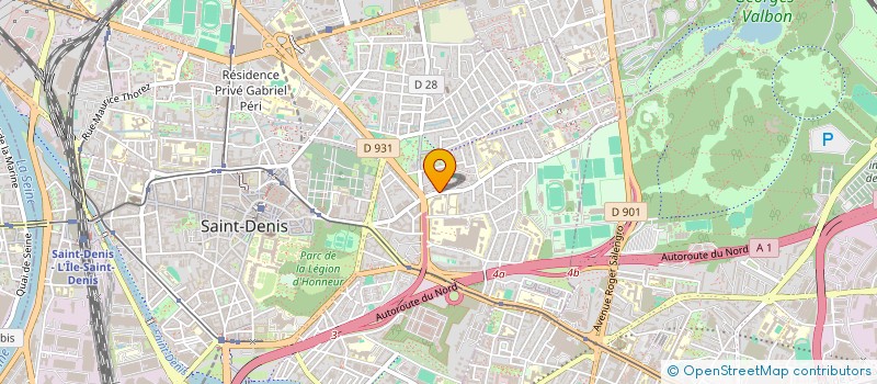 localisation de l'entreprise MONSIEUR HAMOU CHERKIT  SAINT-DENIS