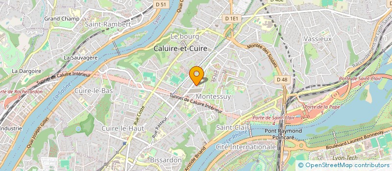 localisation de l'entreprise MONSIEUR HAMOUD ZIANI  CALUIRE-ET-CUIRE