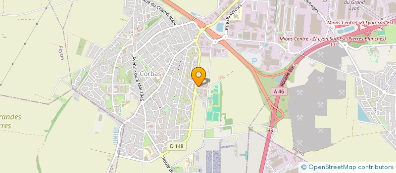 localisation de l'entreprise MONSIEUR HAMOUDA-ILYAN KOCHBATI à CORBAS