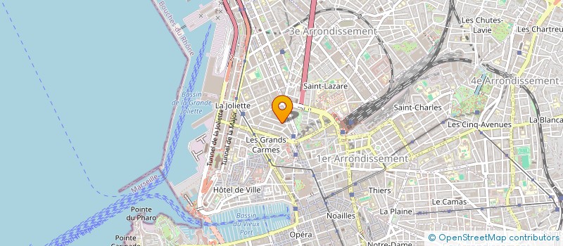 localisation de l'entreprise MONSIEUR HAMOUDI BOULARIF  MARSEILLE