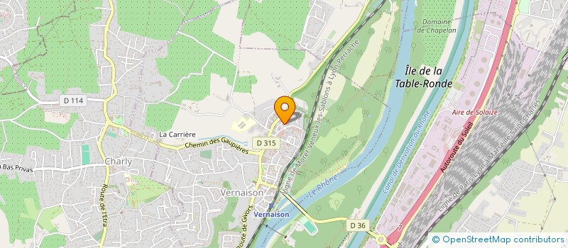 localisation de l'entreprise MONSIEUR HAMOUZA ALI ISSA DAMDJI  VERNAISON