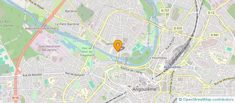 localisation de l'entreprise MONSIEUR HAMSA KABORE à ANGOULEME