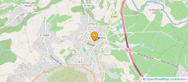 localisation de l'entreprise MONSIEUR HAMYD BEN HAMMOU  CLERMONT-L'HERAULT