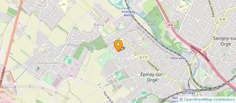 localisation de l'entreprise MONSIEUR HAMYD MEMMARY  EPINAY-SUR-ORGE