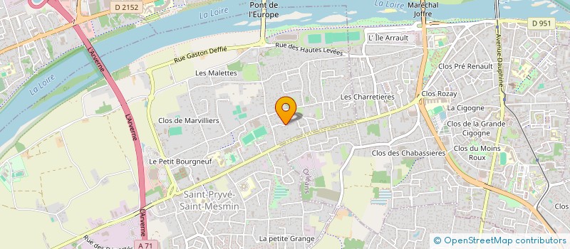 localisation de l'entreprise MONSIEUR HAMZA AARABI à SAINT-PRYVE-SAINT-MESMIN