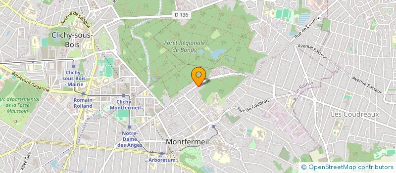 localisation de l'entreprise MONSIEUR HAMZA ABDULRAHMAN HASSAN  MONTFERMEIL