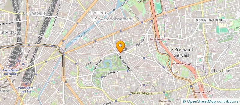 localisation de l'entreprise MONSIEUR HAMZA ACHROUF  PARIS